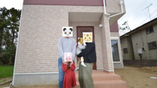 【旭市】Ｆ様邸『2階建て・らら♪ハウス』間取りプラン№１６（カスタマイズ）　４ＬＤＫ　３２坪　【完成】